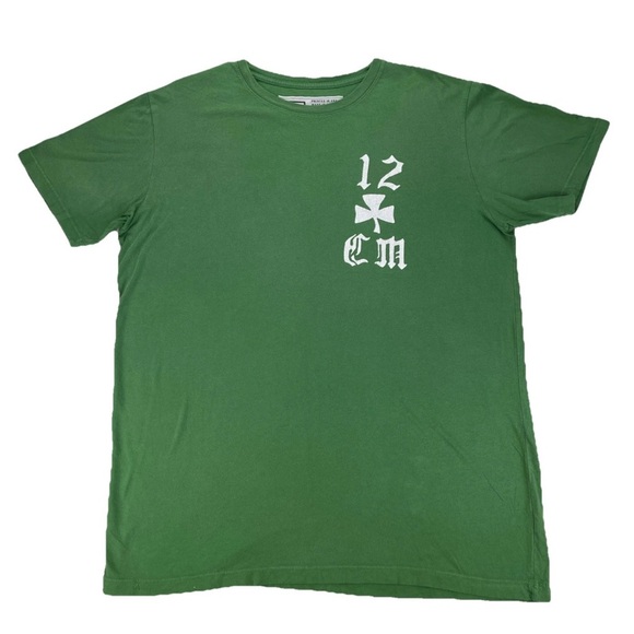 Roots of Fight UFC Conor McGregor The Notorious CHAMP IRL T-Shirt Green Size XL - Picture 2 of 14